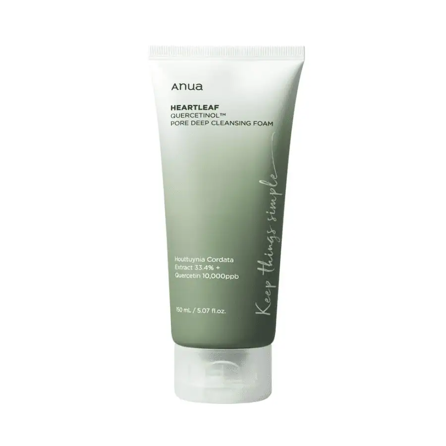 Korean skincare wholesale supplier europe Anua – Heartleaf Quercetinol Pore Deep Cleansing Foam 150 ml