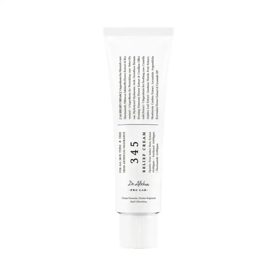 Korean skincare wholesale supplier europe Dr.Althea – 345 Relief Cream 50 ml