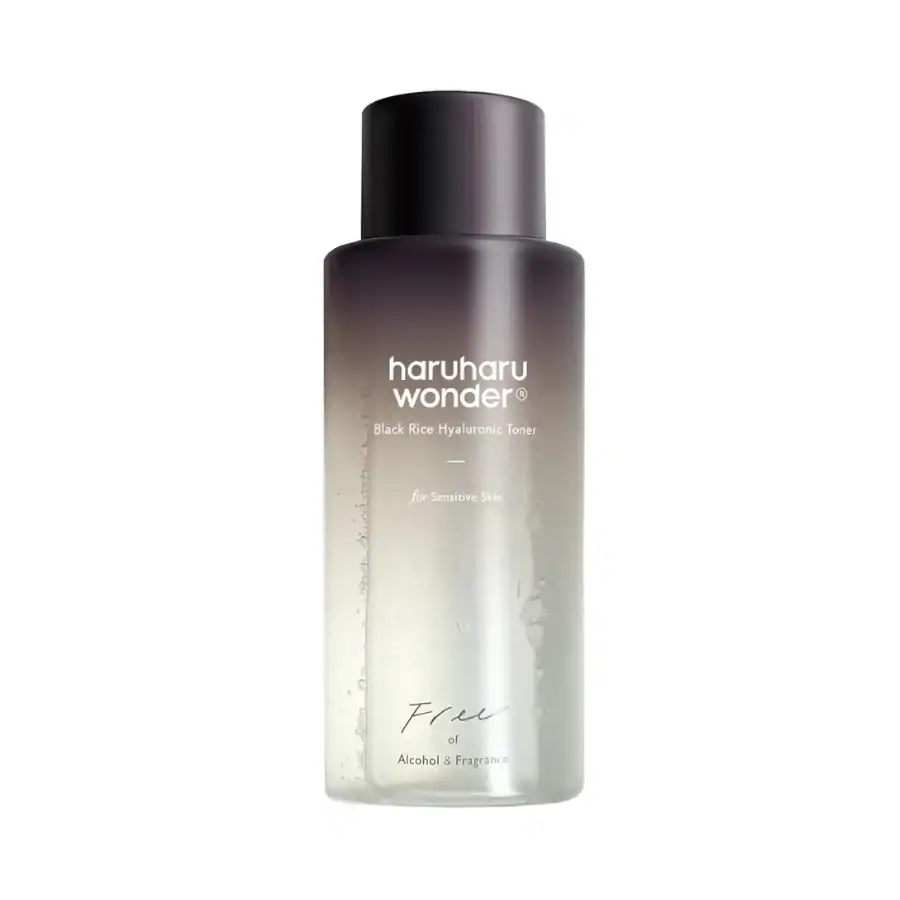 Korean skincare wholesale supplier europe HaruHaru WONDER – Black Rice Hyaluronic Toner Free of Alcohol & Fragrance 150 ml